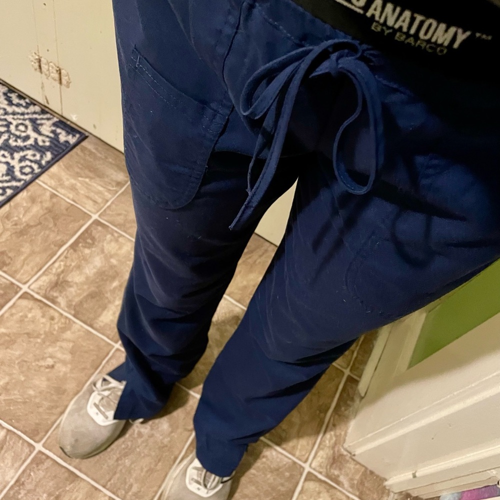 Navy Blue Greys Anatomy Scrubs
